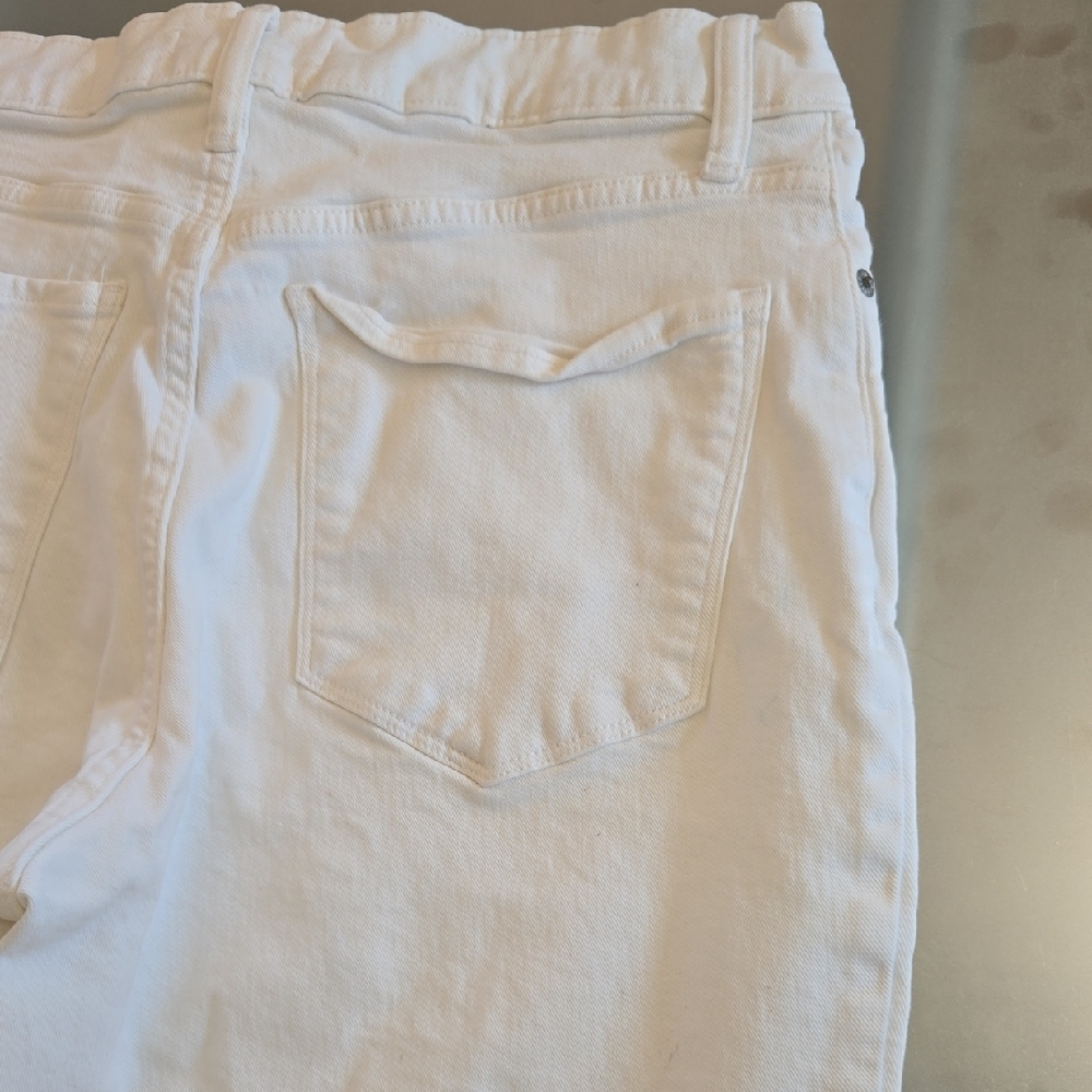 Lucky Brand Women's Flare White Jeans